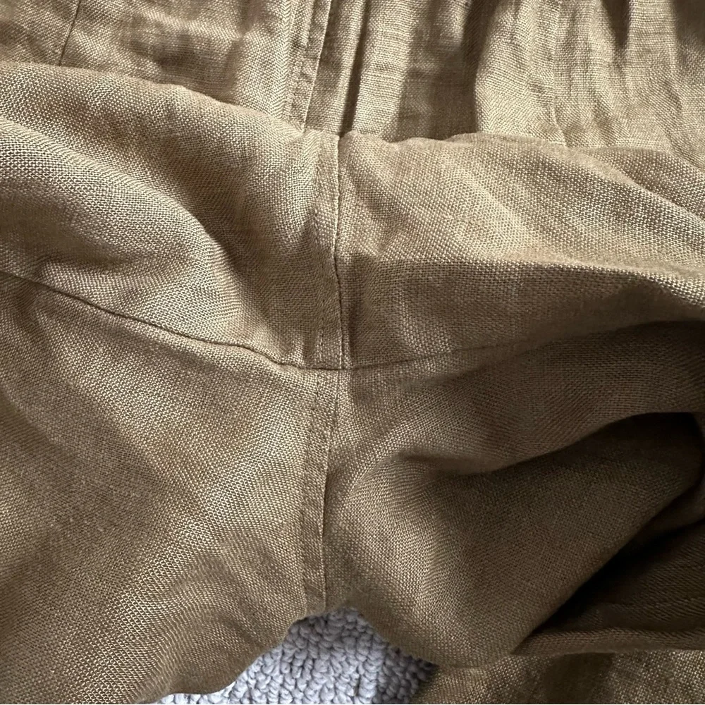 Elizabeth Suzann Andy Palazzo Pants in Olive XS-T - Picture 3 of 6